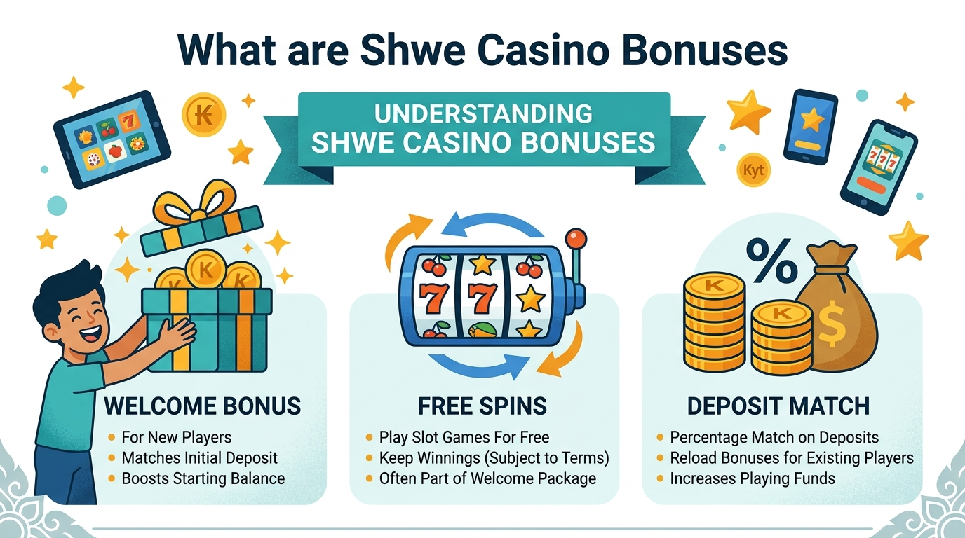 shwe casino bonus ကိုအသုံးပြု၍ အနိုင်ရနိုင်သောစစ်ဗျူဟာများ