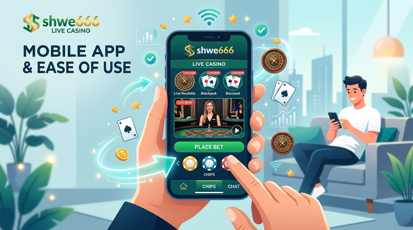 SHWE666 Live Casino ဆိုသည်မှာ အဘယ်နည်း။