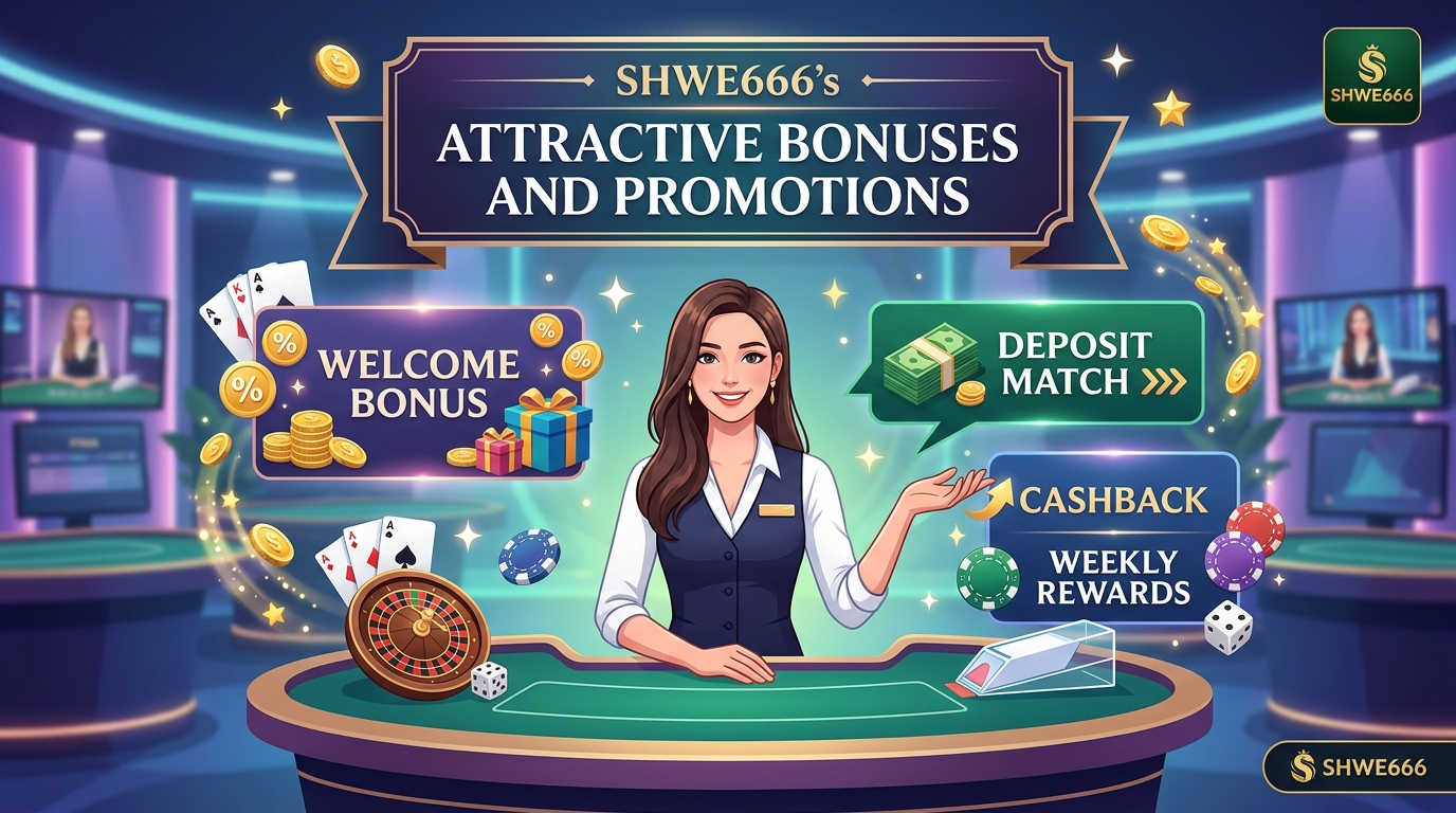 SHWE666 Live Casino မိုဘိုင်းလ်အက်ပလီကေးရှင်း