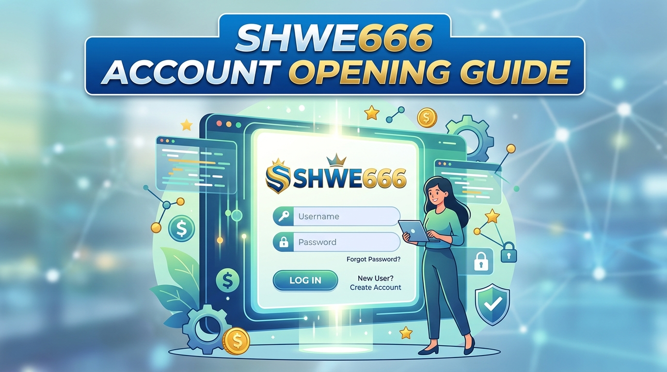SHWE666 ၏ လုံခြုံစိတ်ချရသော ငွေပေးချေမှုစနစ်များ