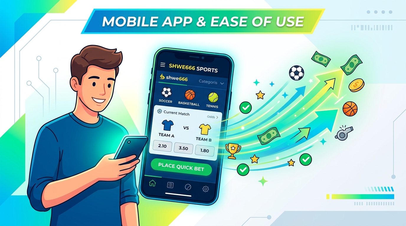 SHWE666 sports betting မိုဘိုင်းအက်ပလီကေးရှင်း