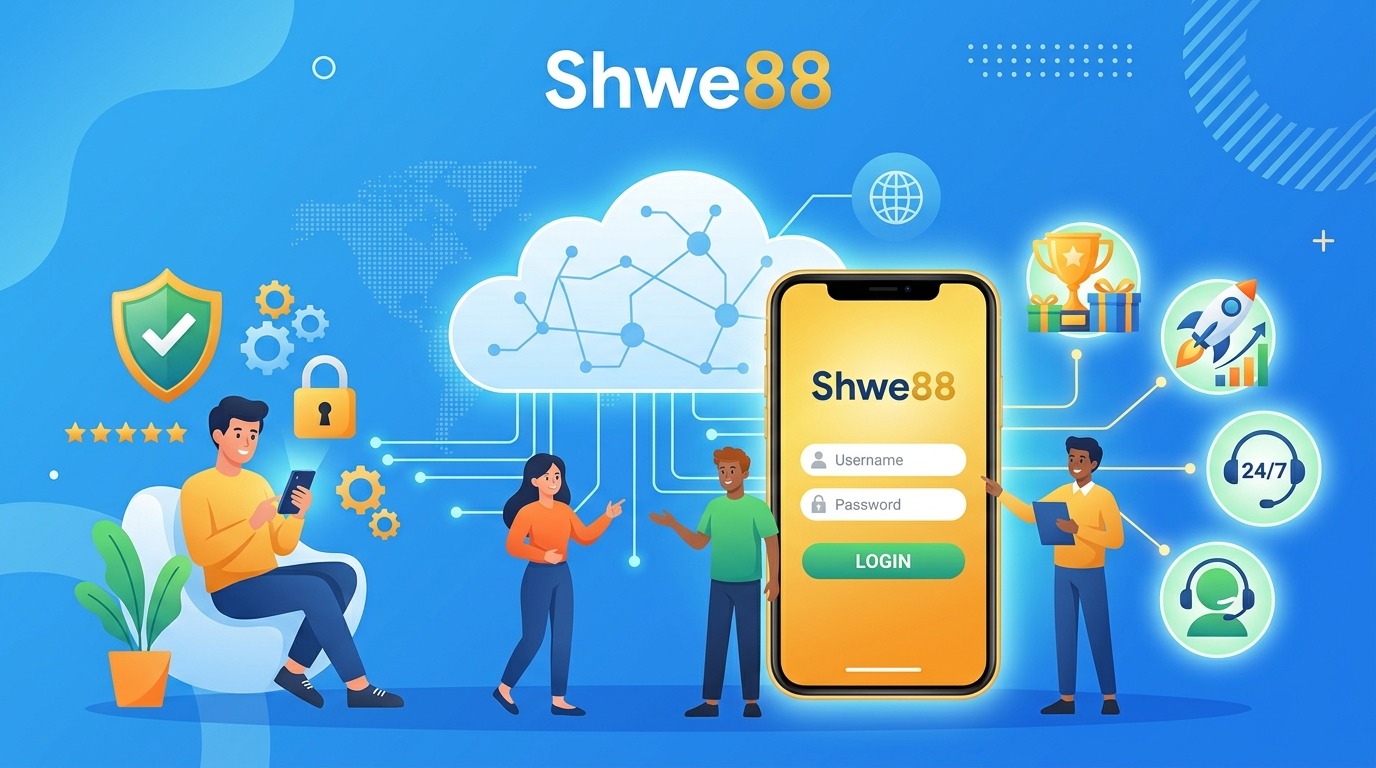Shwe88 အကောင့်အသစ် ဖွင့်လှစ်နည်း