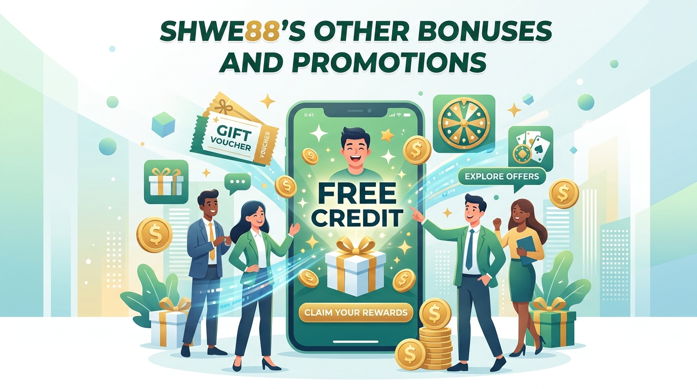 Shwe88 ၏ အခြားသော ဆုကြေးများနှင့် ပရိုမိုးရှင်းများ