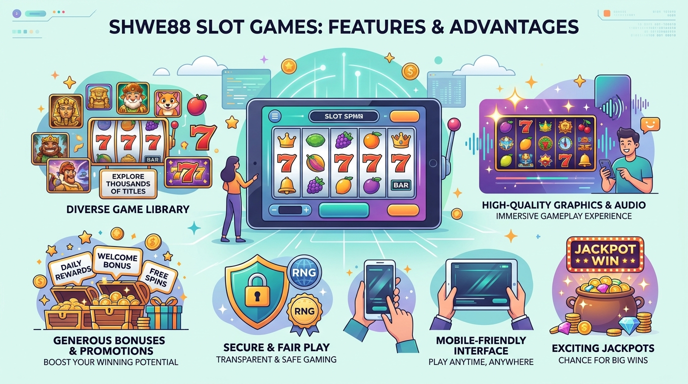 တာဝန်ယူမှုရှိသော Shwe88 Slot Games ကစားခြင်း